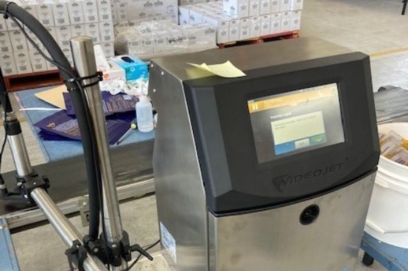 Videojet Continuous ink jet label printer