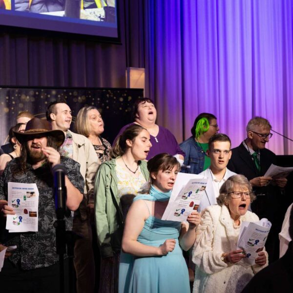 Choir singing